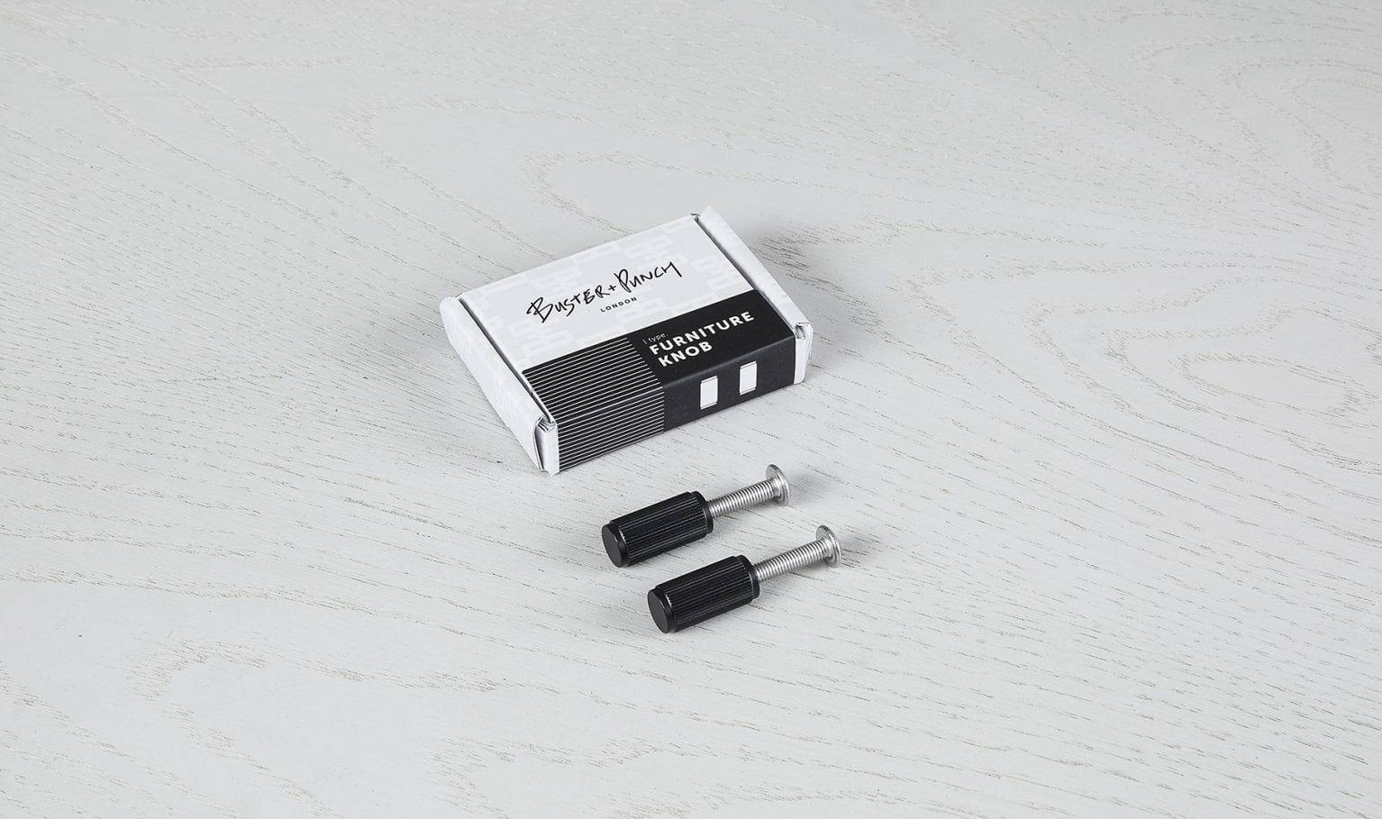 FURNITURE KNOB / LINEAR / BLACK - Image 2