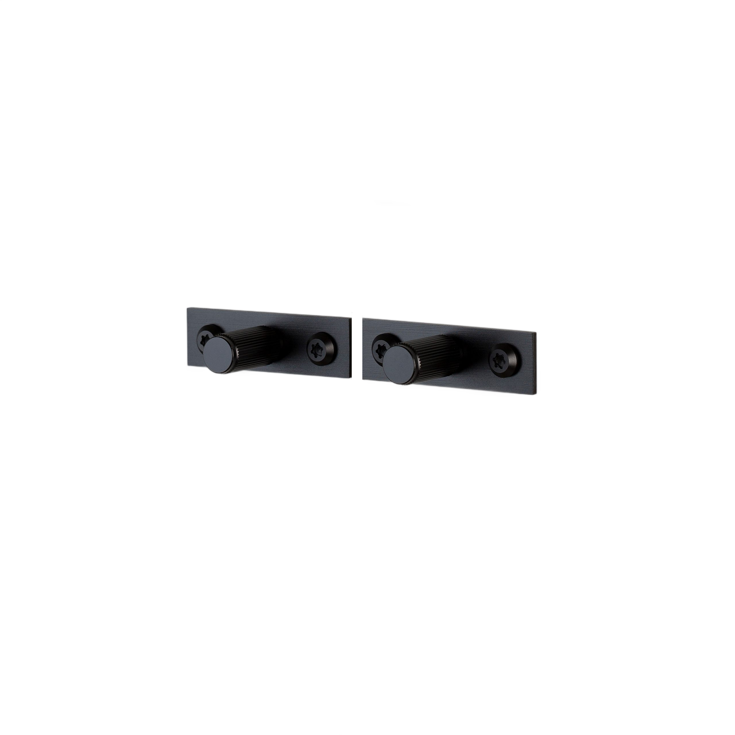 FURNITURE KNOB / PLATE / LINEAR / BLACK - Image 4