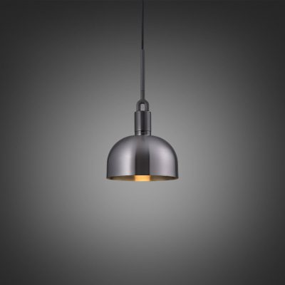 FORKED PENDANT / LINEAR / SHADE / MEDIUM / GUN METAL
