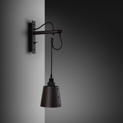 HOOKED WALL / CROSS / SMALL / GRAPHITE / SMOKED BRONZE
