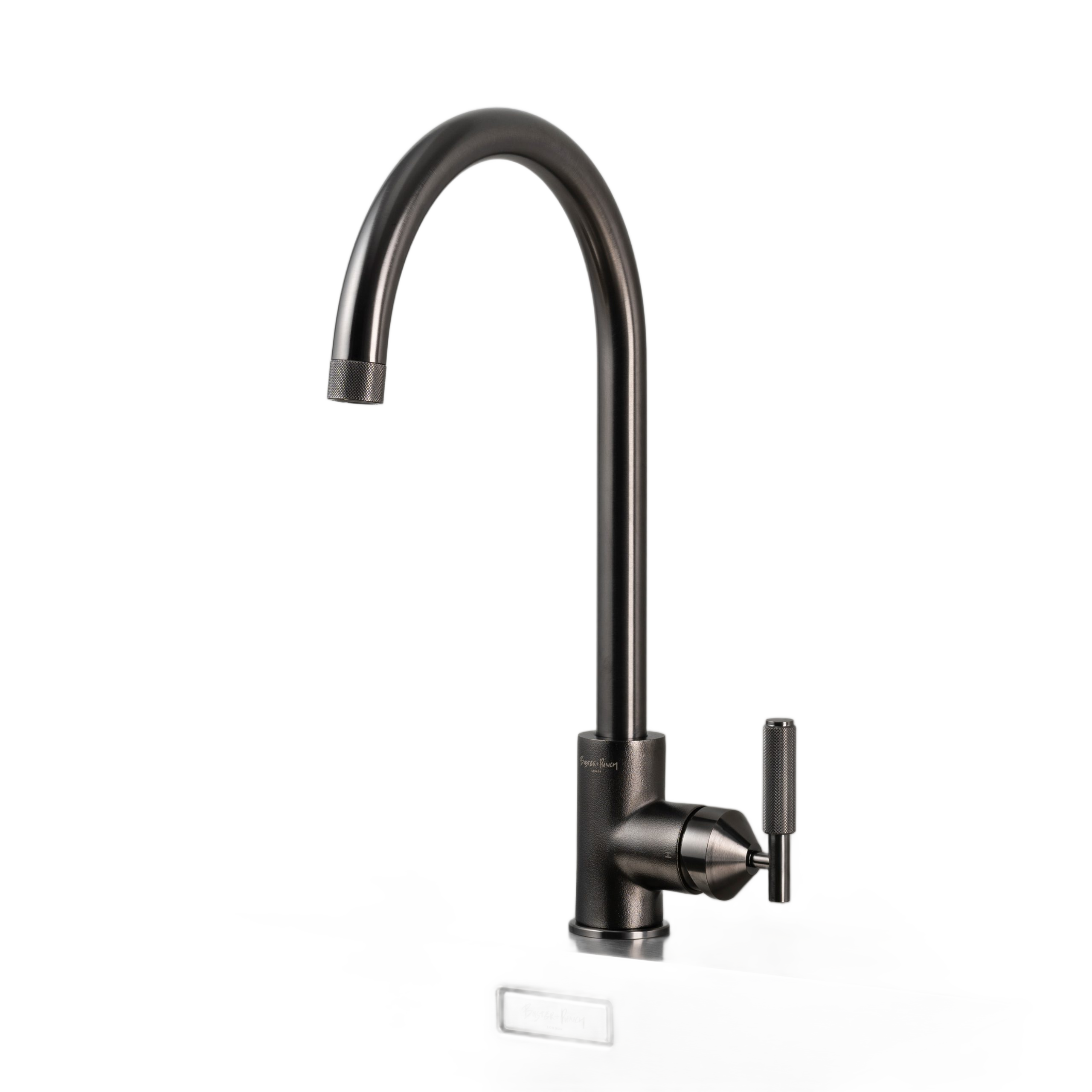 KITCHEN FAUCET / MIXER / CROSS / GUN METAL - Image 4