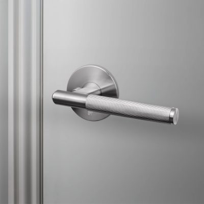 DOOR HANDLE SET / PRIVACY / LINEAR / STEEL