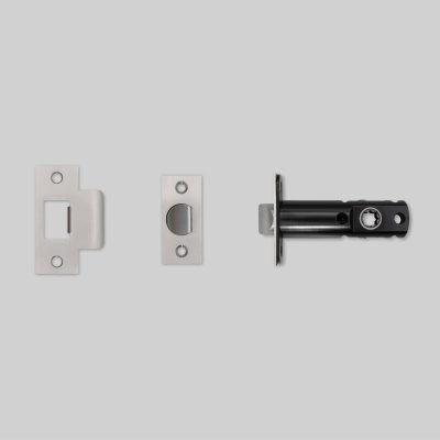 TUBULAR LATCH / DOOR HANDLE / PASSAGE / STEEL - 2-3/4"