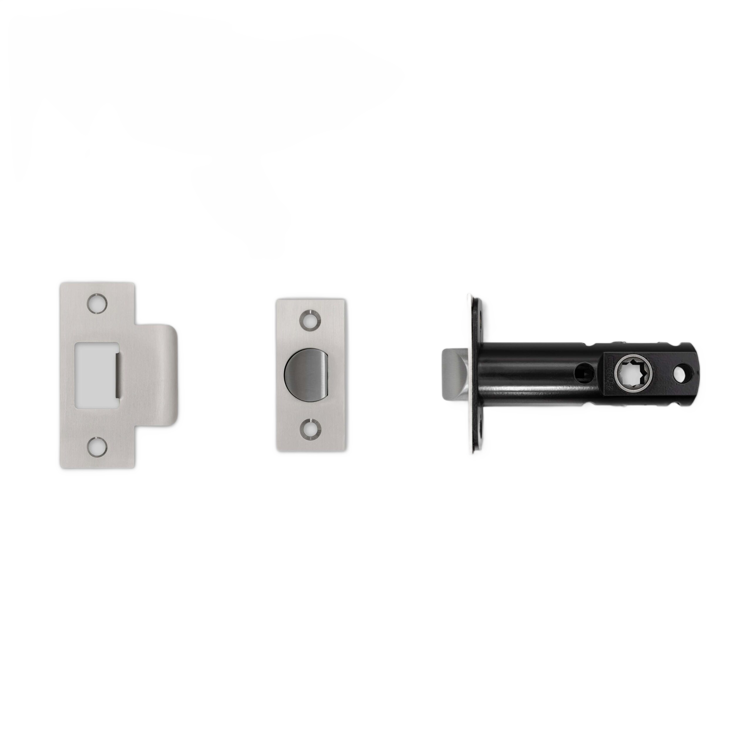 TUBULAR LATCH / DOOR KNOB / PASSAGE / STEEL - 3-3/4" - Image 4