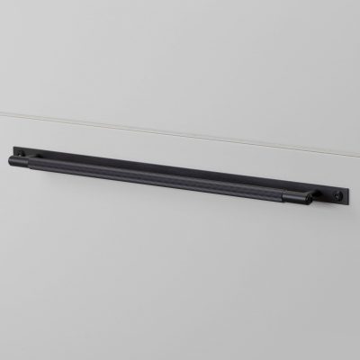 PULL BAR / PLATE / LINEAR / LARGE / BLACK