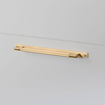 PULL BAR / PLATE / LINEAR / MEDIUM / BRASS