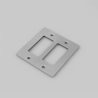 2G PLATE / WITHOUT LOGO / STEEL