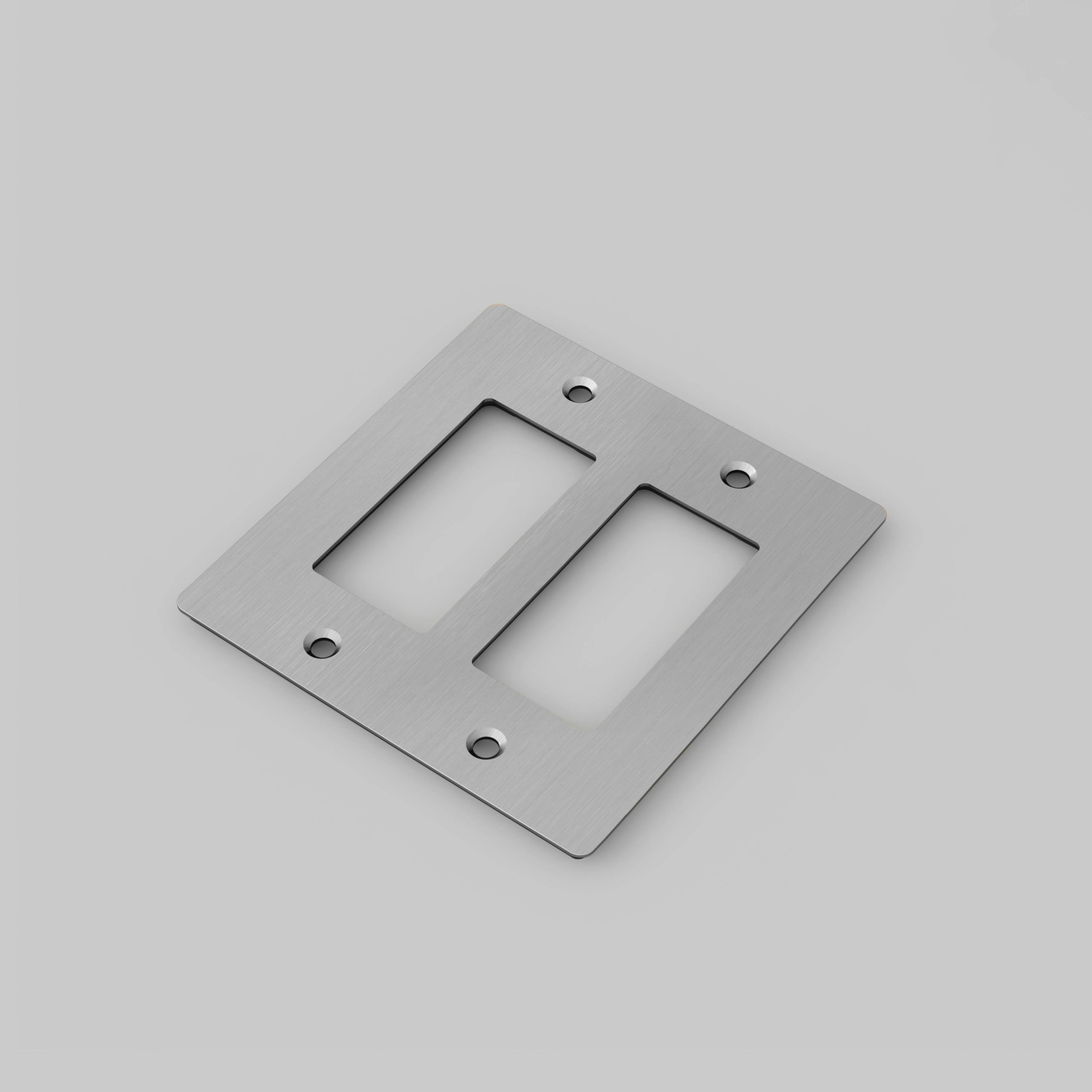 2G PLATE / WITHOUT LOGO / STEEL