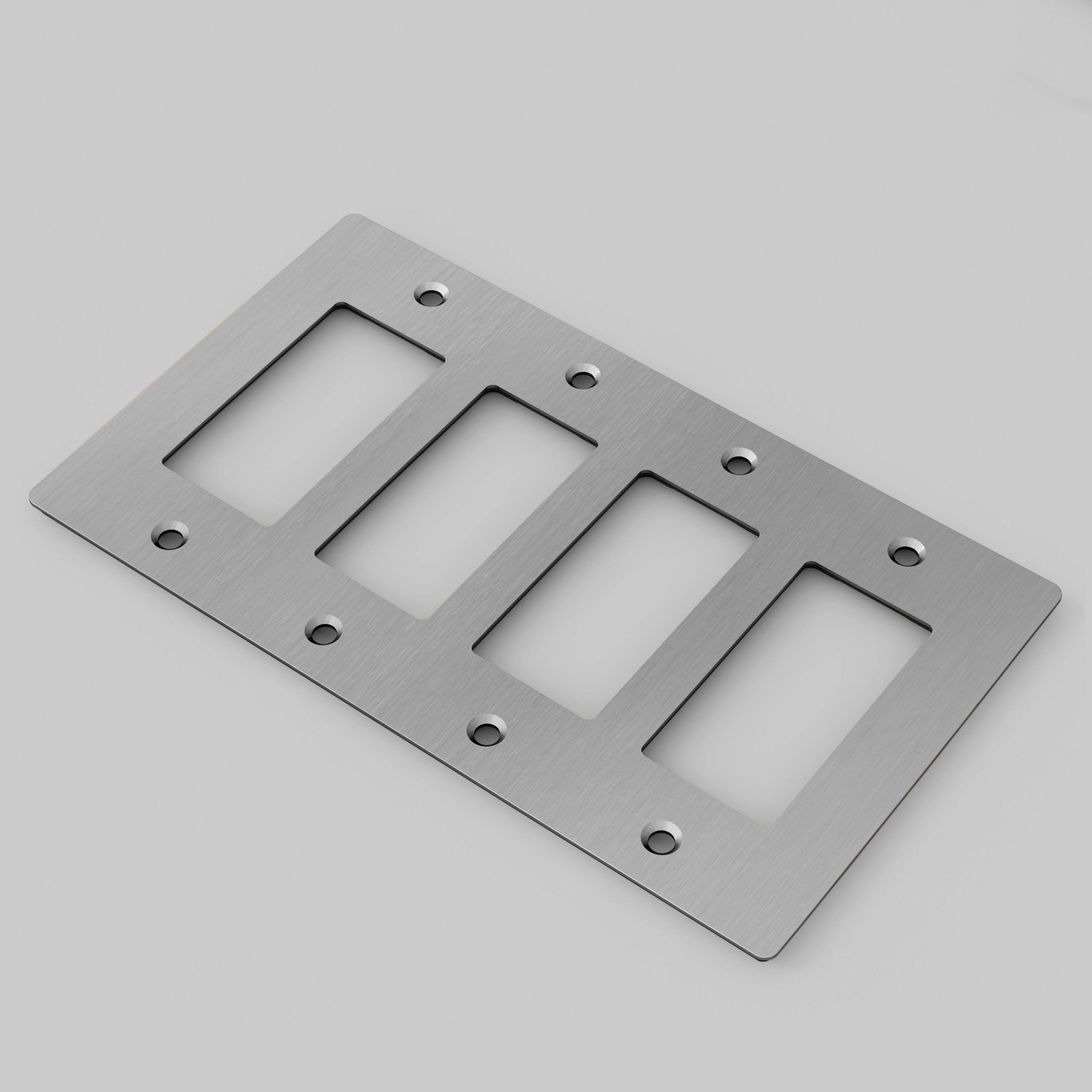 4G PLATE / WITHOUT LOGO / STEEL