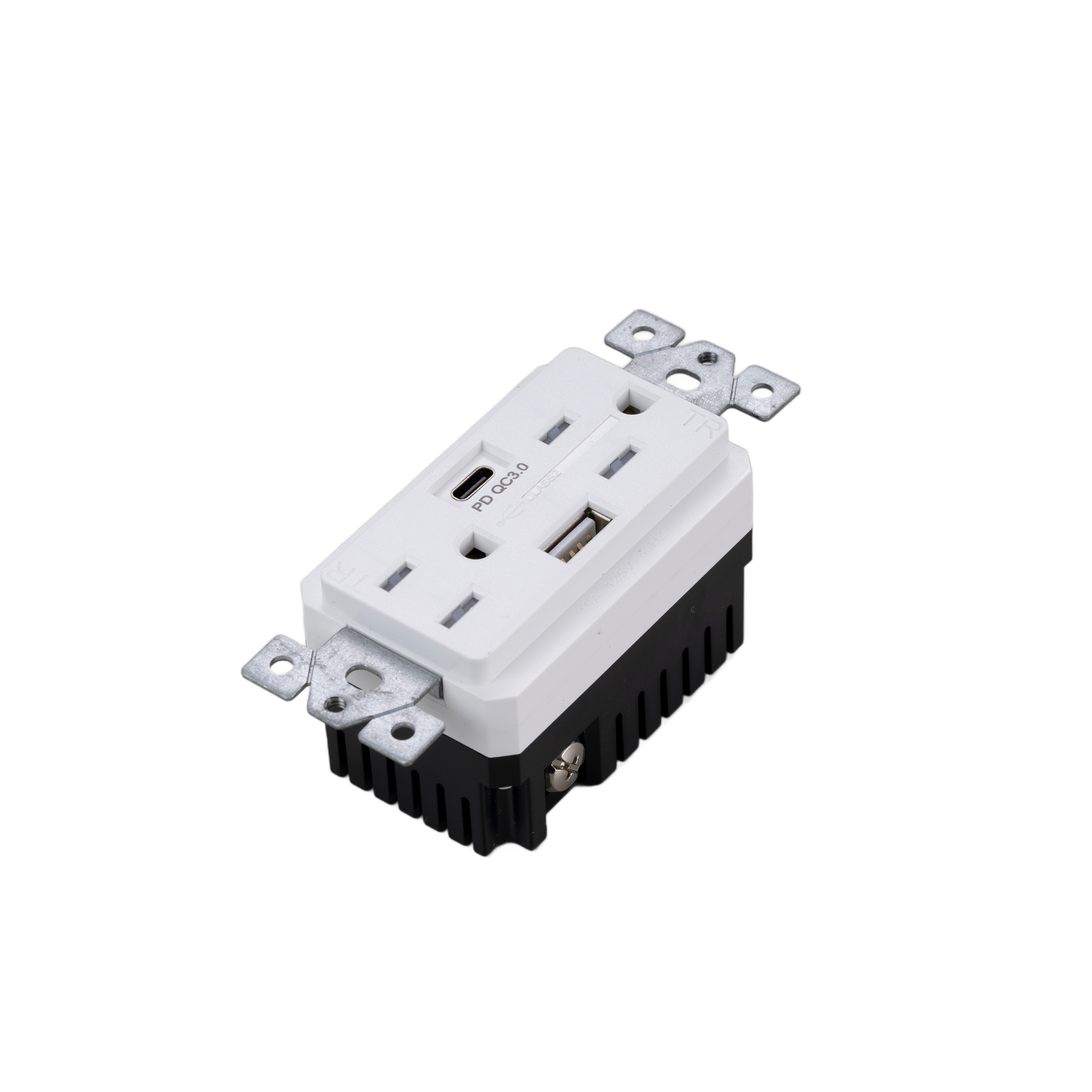 OUTLET MODULE / DUPLEX & 2 USB-A + C / WHITE - Image 4