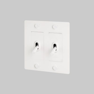 2G TOGGLE / CROSS / WITHOUT LOGO / WHITE