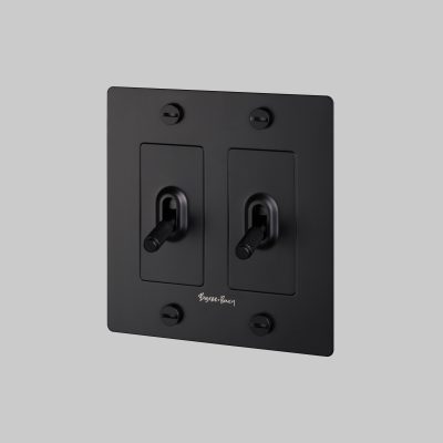 2G TOGGLE / CROSS / WITH LOGO / BLACK