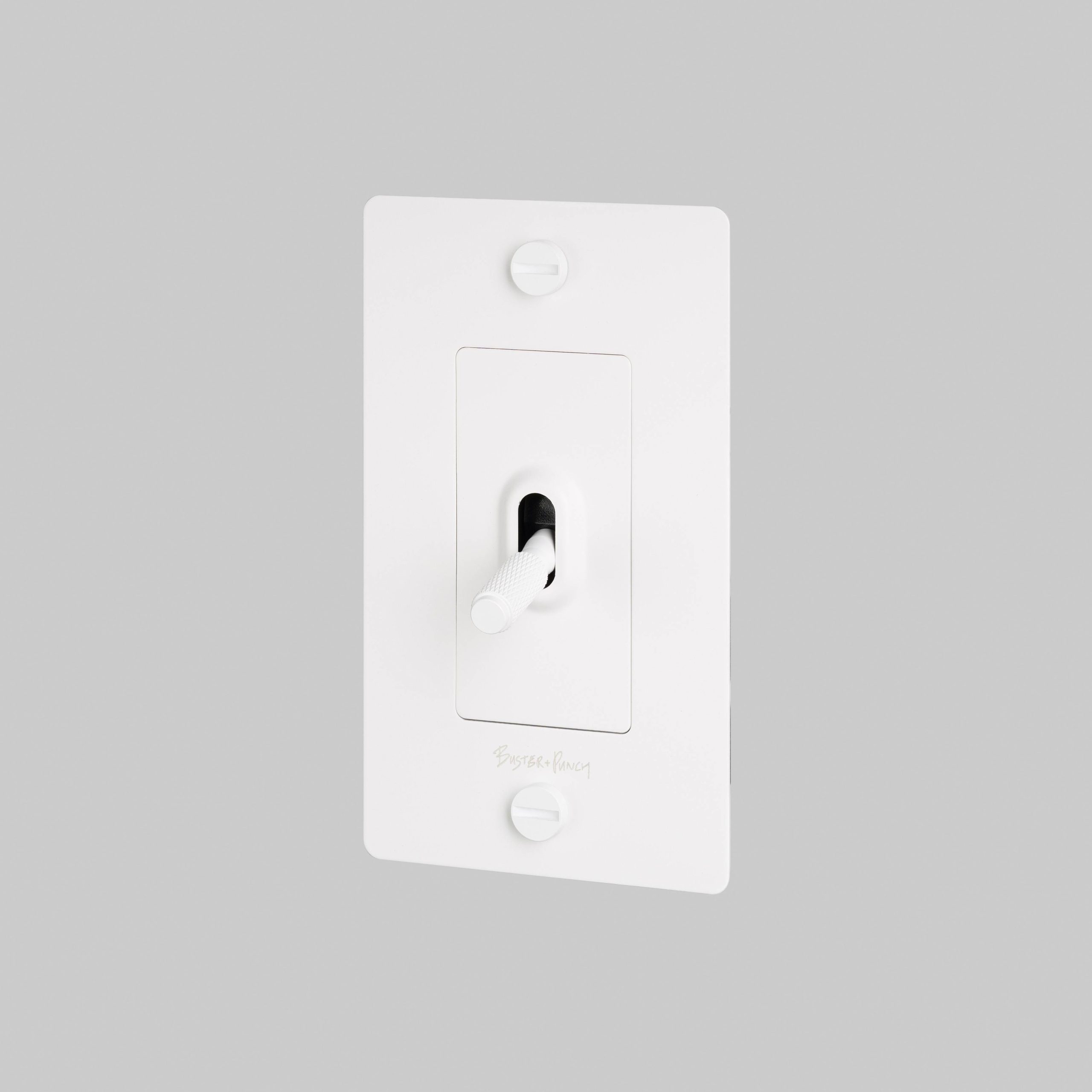 1G TOGGLE / CROSS / WITH LOGO / WHITE