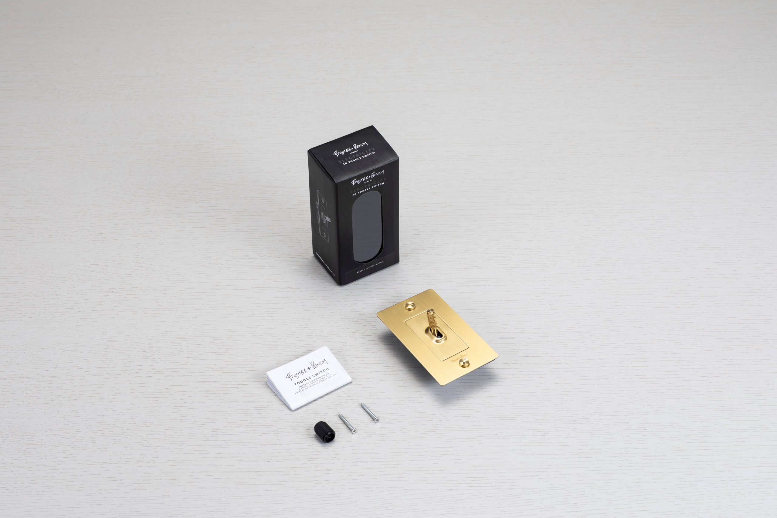 1G TOGGLE / CROSS / WITH LOGO / WHITE - Image 3