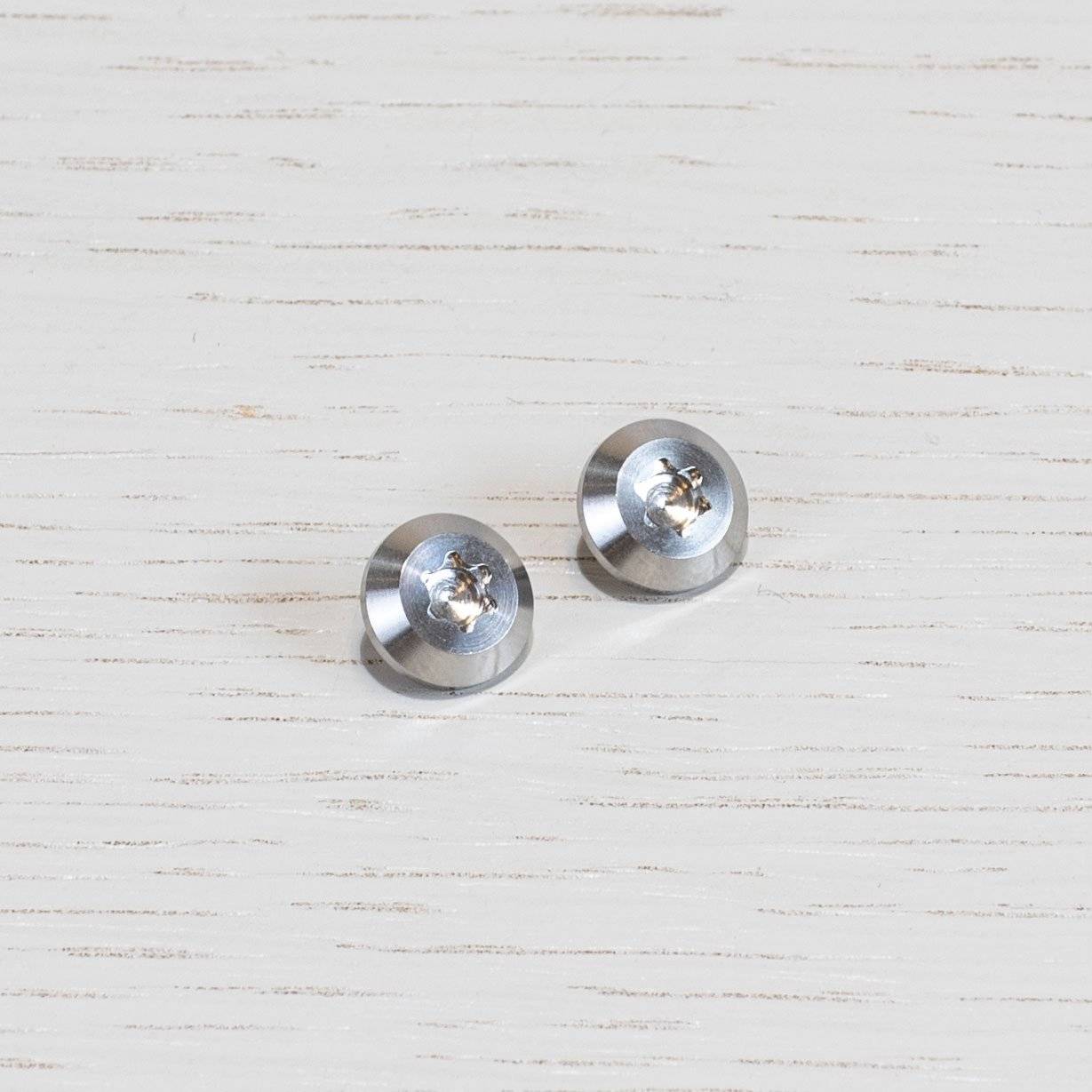 TORX CAP / FURNITURE KNOB PLATE / LINEAR / STEEL