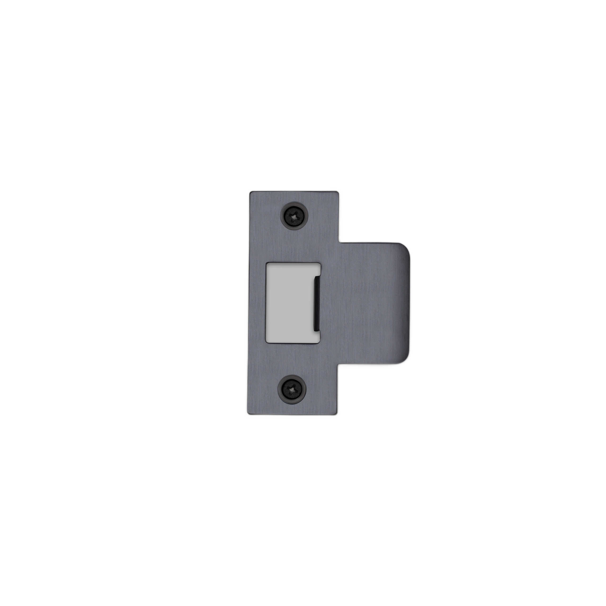 STRIKE PLATE KIT / T SHAPED / 54MM DOOR / GUN METAL - Image 4