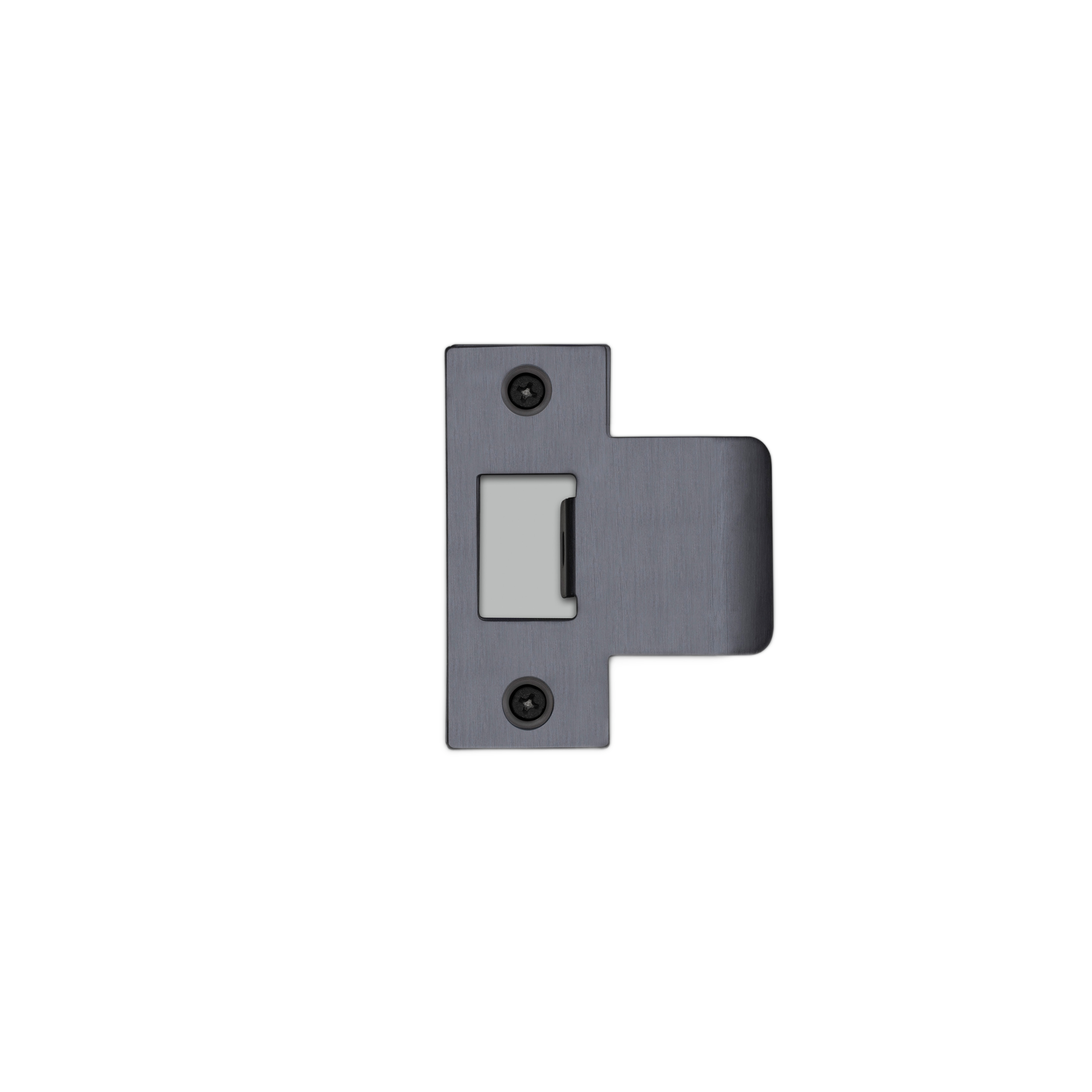 STRIKE PLATE KIT / T SHAPED / 60MM DOOR / GUN METAL - Image 4