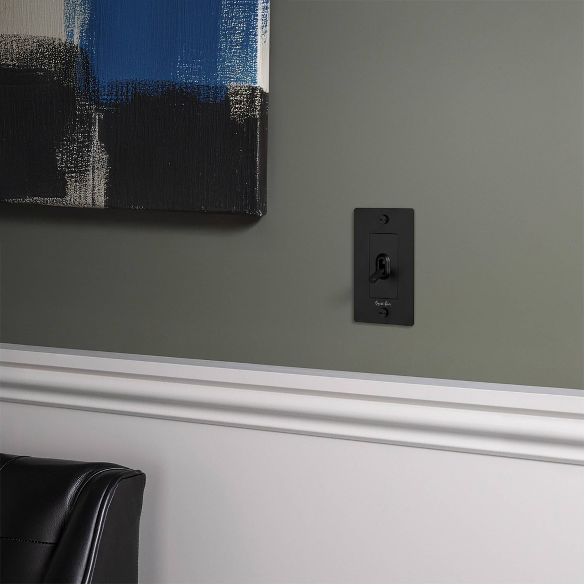 1G TOGGLE / CROSS / WITH LOGO / BLACK - Image 2