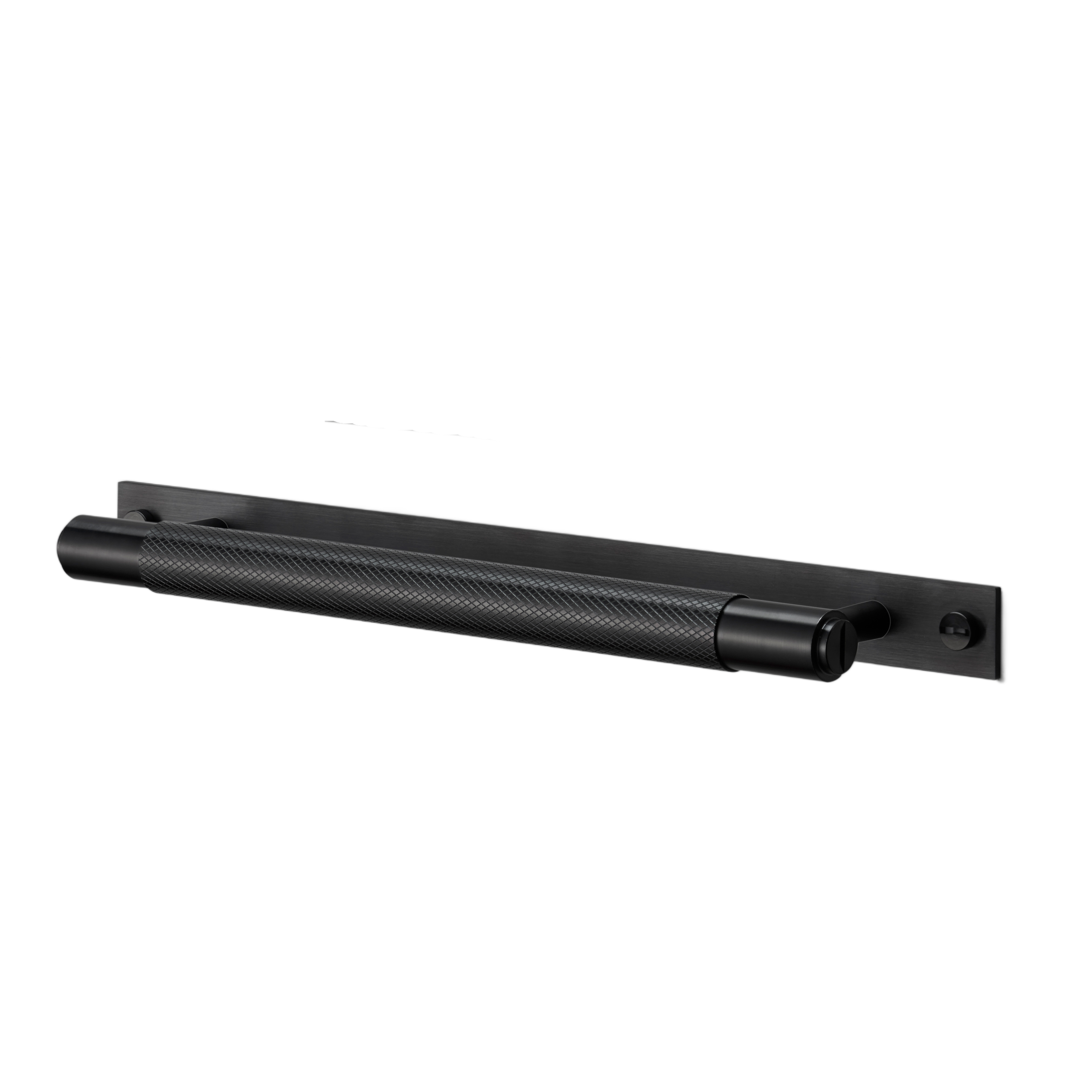 PULL BAR / PLATE / CROSS / MEDIUM / BLACK - Image 8