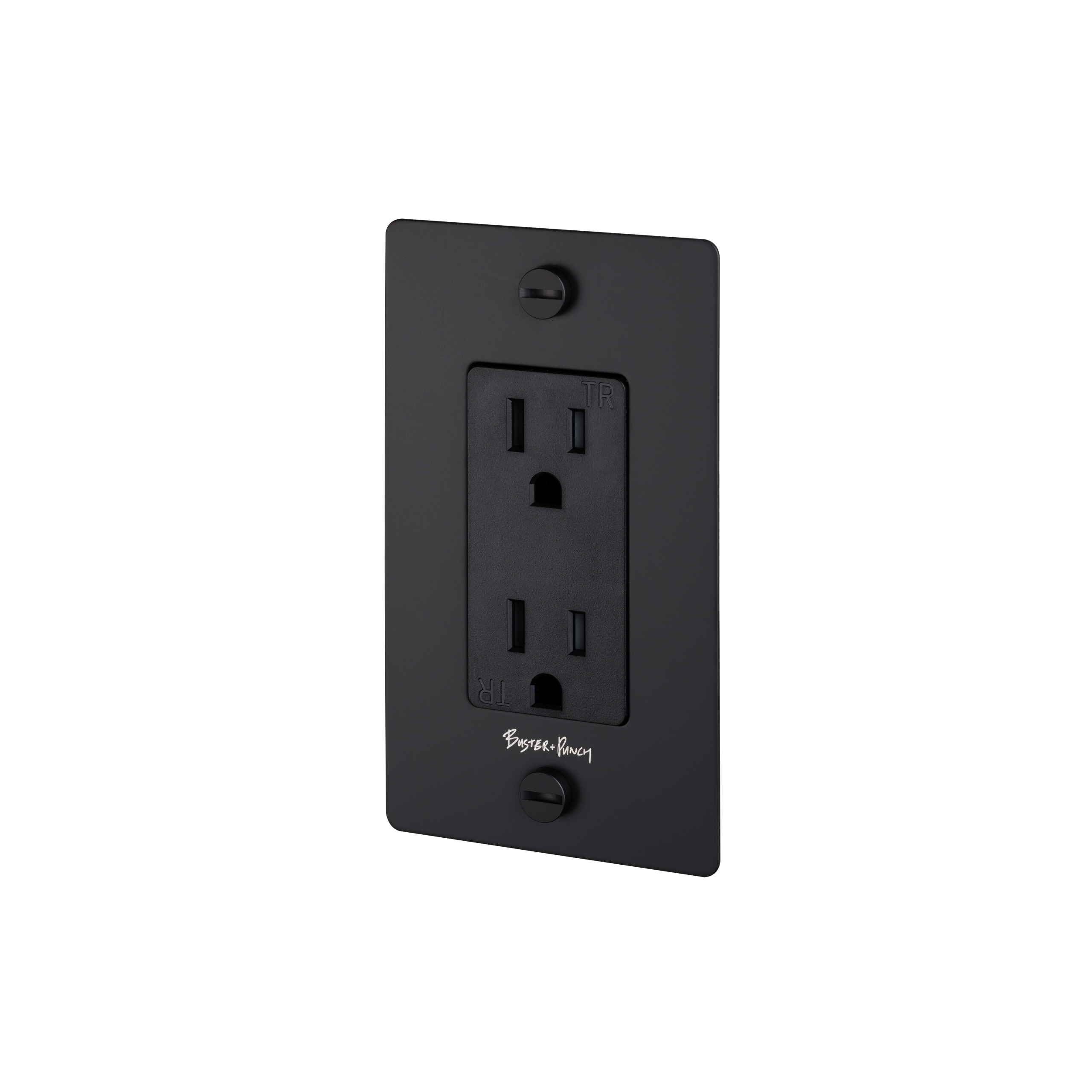 1G DUPLEX OUTLET / CROSS / WITH LOGO / BLACK - Image 4