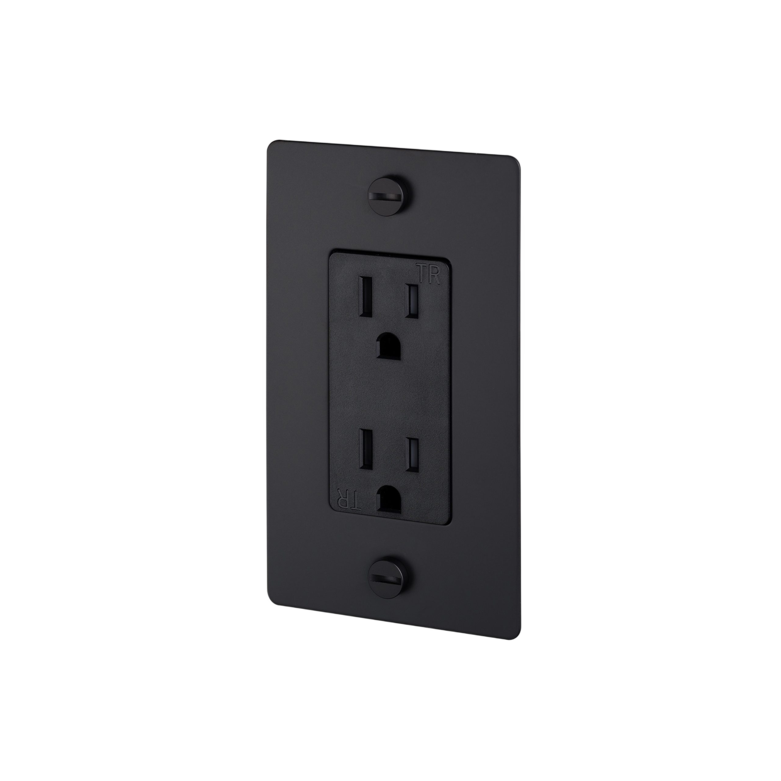 1G DUPLEX OUTLET / CROSS / WITHOUT LOGO / BLACK - Image 4