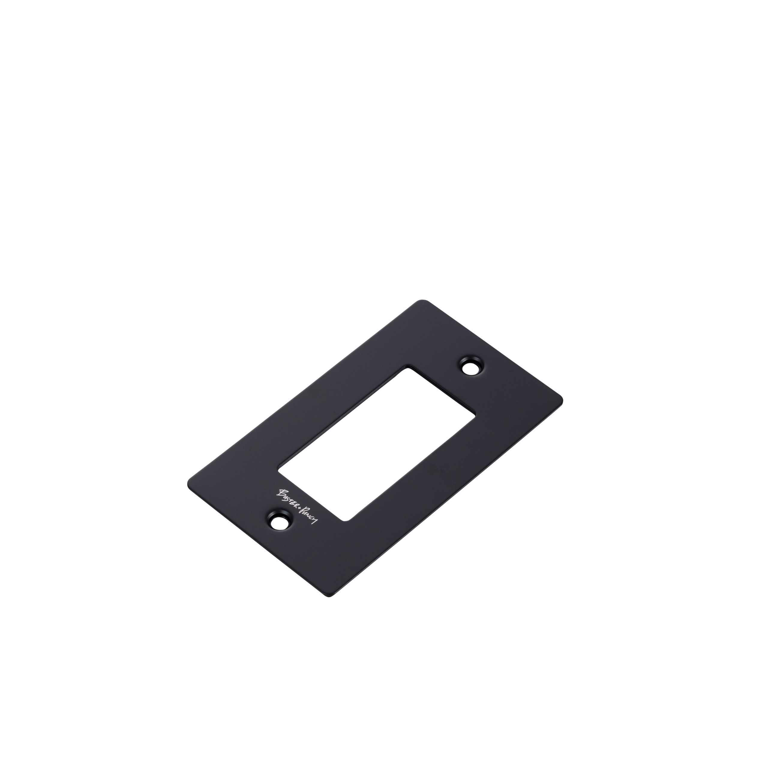 1G PLATE / WITH LOGO / BLACK - Image 5