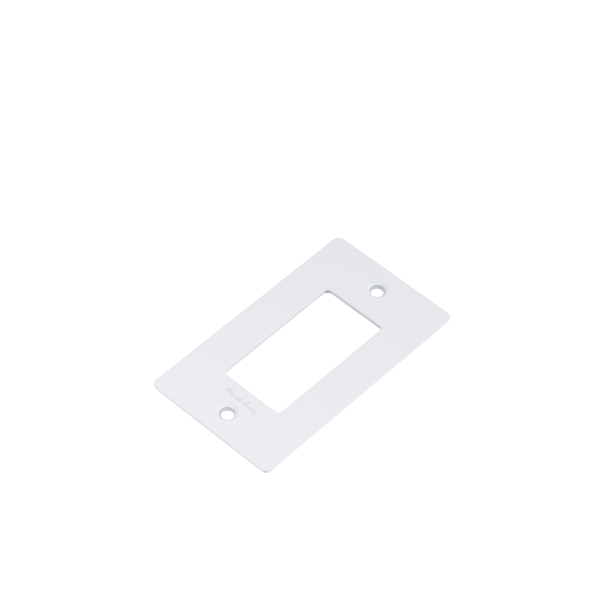 1G PLATE / WITH LOGO / WHITE - Image 4