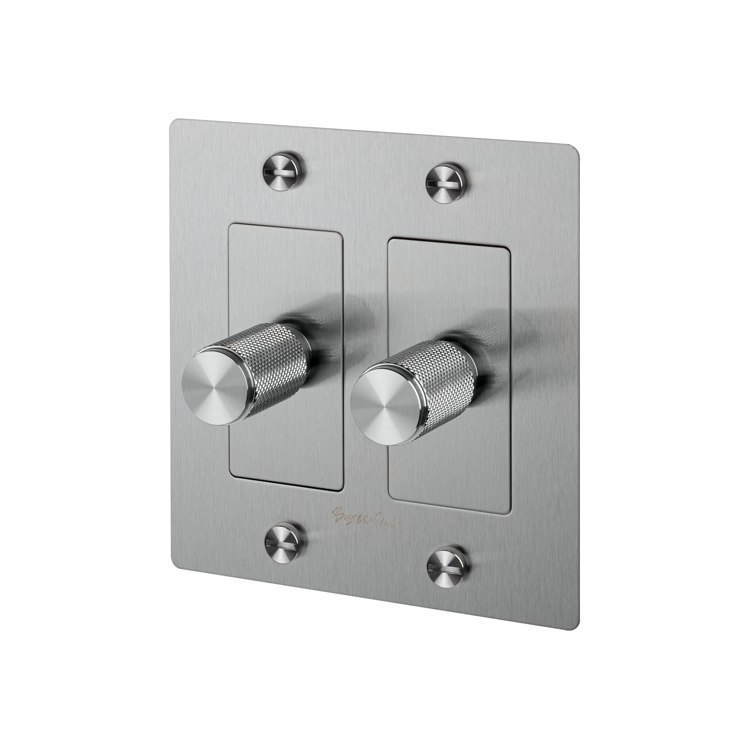 2G DIMMER / LED / CROSS / WITH LOGO / STEEL - Image 3