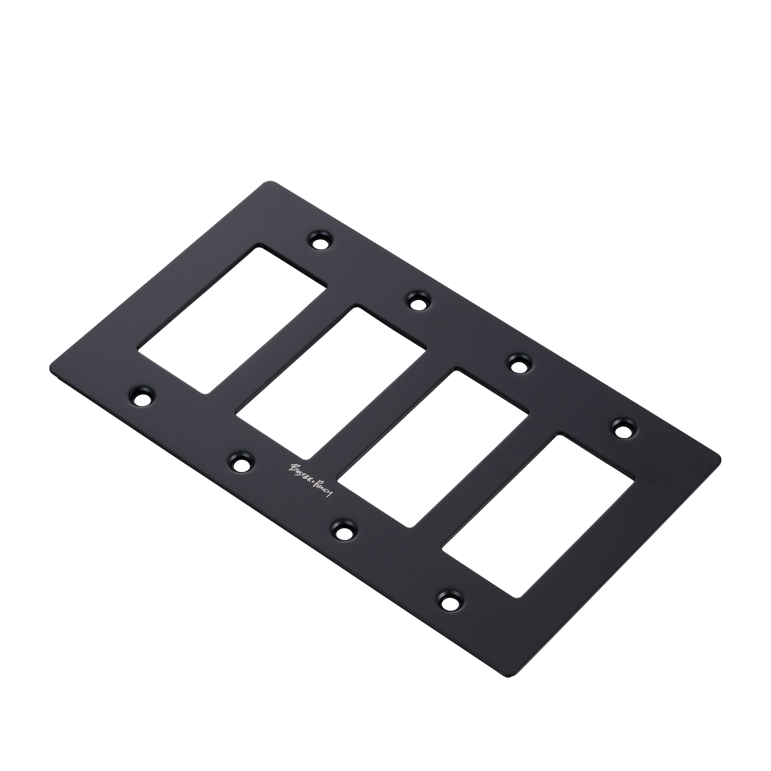 4G PLATE / WITH LOGO / BLACK - Image 5