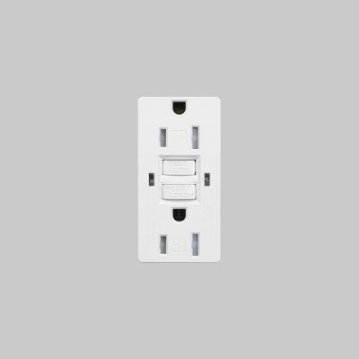 OUTLET MODULE / DUPLEX GFCI / WHITE