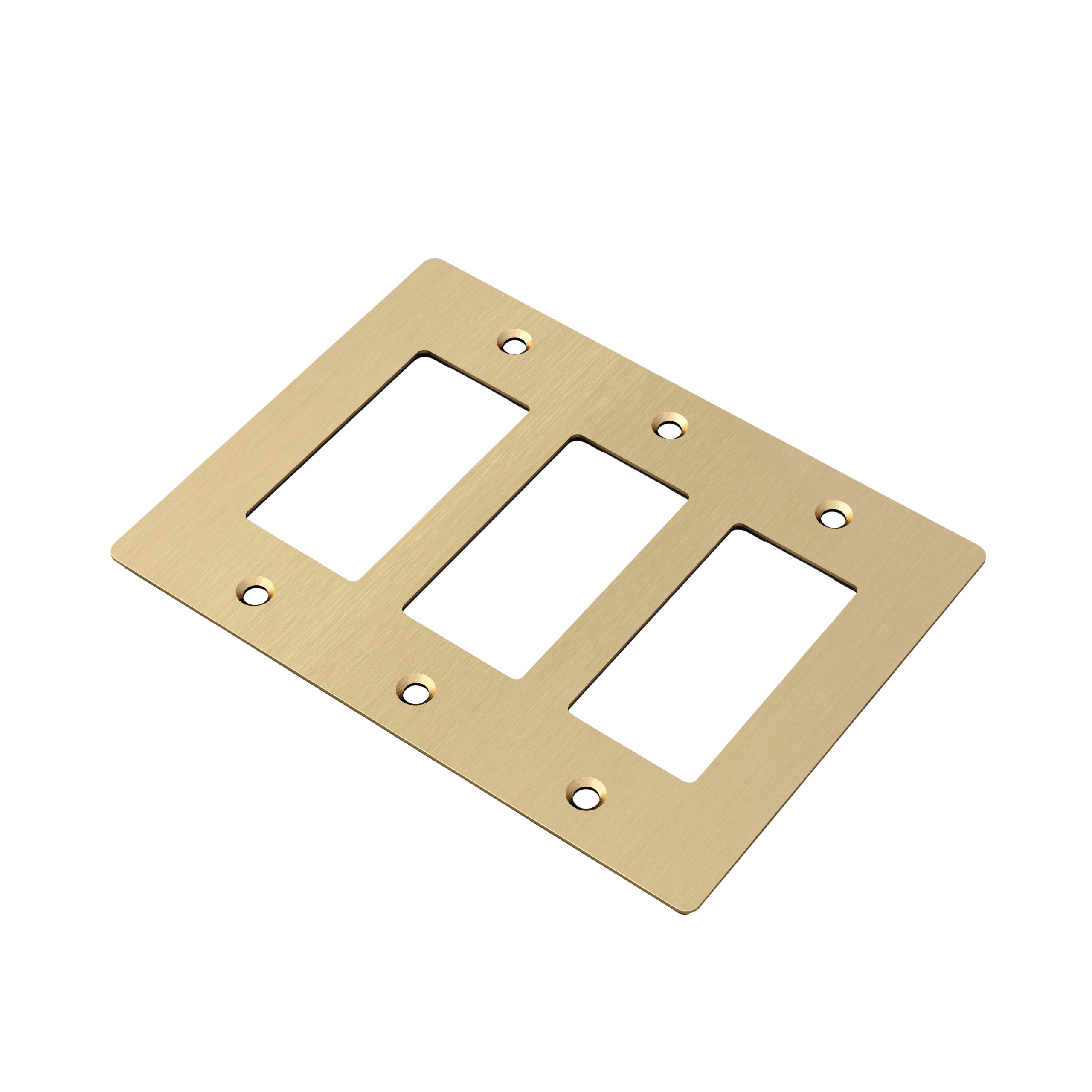 3G PLATE / WITHOUT LOGO / BRASS - Image 5